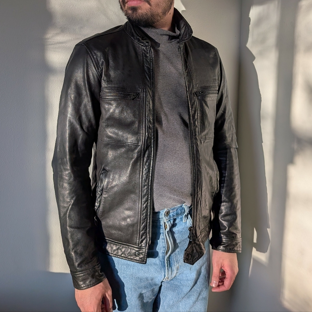 All Saints | "Lark" Leather Jacket
